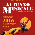 Stagione Concertistica Internazionale AUTUNNO MUSICALE