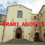 AD AGOSTO MUSEO REGOLARMENTE APERTO TRANNE CHE A FERRAGOSTO E GIORNO 16