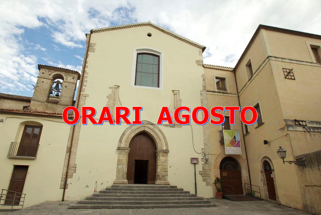 AD AGOSTO MUSEO REGOLARMENTE APERTO TRANNE CHE A FERRAGOSTO E GIORNO 16