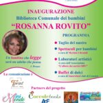 INAUGURAZIONE BIBLIOTECA COMUNALE DEI BAMBINI "ROSANNA ROVITO"