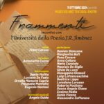 FRAMMENTI. Incontro con l'Università della poesia G.R. Jiménez